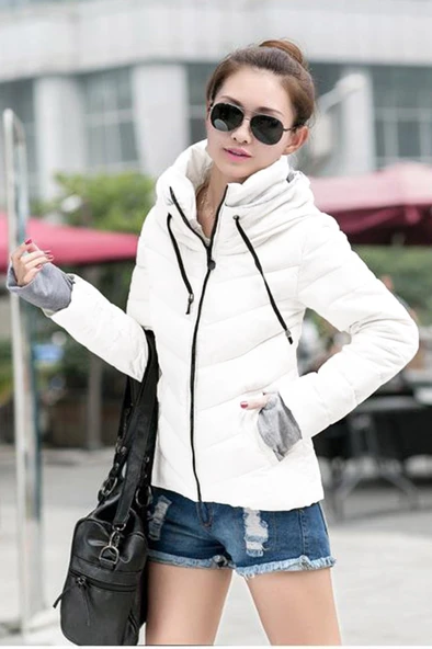 Günlük Su Geçirmez Kışlık Şişme Kadın Mont ürün görseli