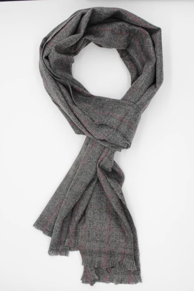 Bordo Desenli Kaşkol 1067235108 ürün görseli