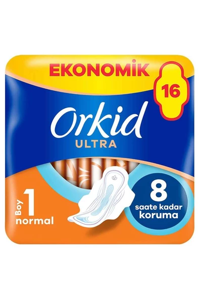 Orkid Ultra Normal (BOY 1) 16 Adet Hijyenik Ped - 3