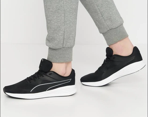 Puma Transport Siyah Unisex Spor Ayakkabısı 37702801