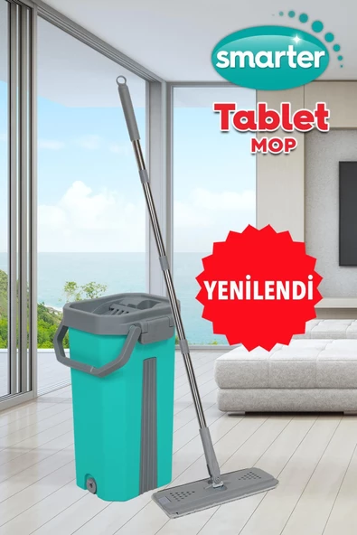 SMARTER YEŞİL TABLET MOP TEMİZLİK SETİ