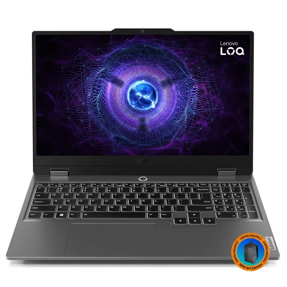 Lenovo LOQ 83DV00G5TR15 i7-13650HX 64GB 2TBSSD RTX3050 15.6" FullHD FreeDOS Taşınabilir Bilgisayar-CNT016 - 2
