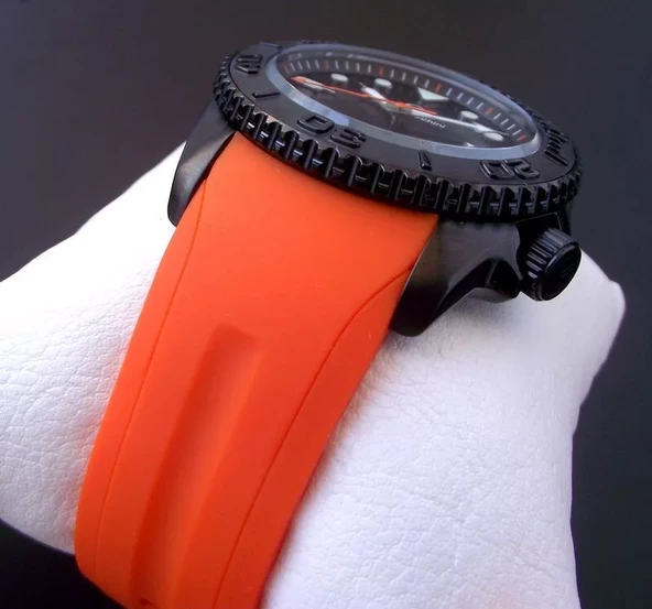 Sergio Tacchini ST.3.10002.3 Turuncu Dive-Star 200 m Erkek Kol Saati - Resim 6