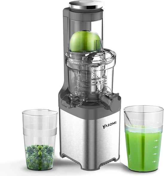 Yasomi FruitForce 8 Segment 180 W Gri Katı Meyve Sıkacağı