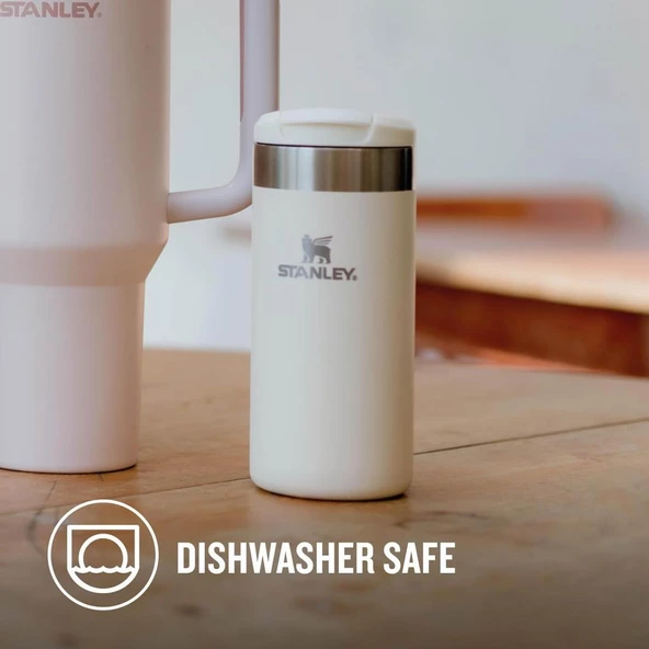 Stanley 10-10788-087 The AeroLight Transit 0,35 Litre Çelik Termos Bardak - Krem - 6