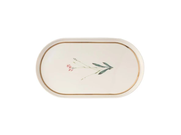 PORLAND BOTANİCAL DESEN4 KAYIK TABAK 28 CM