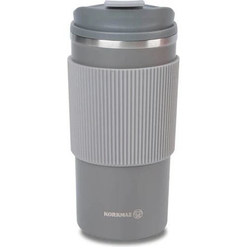 KORKMAZ A5539-2 FREEDOM PLUS GRİ KAHVE BARDAĞI