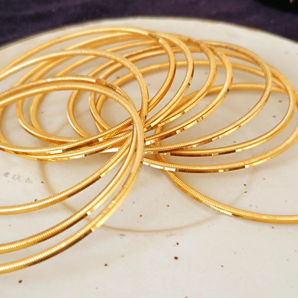 Gümüş Gold Ajda Kadın Bilezik SL7986 - 2