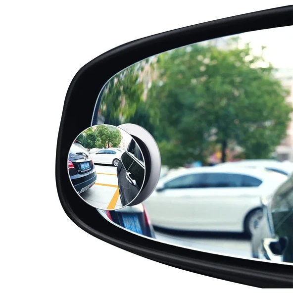 Sunup SN-14760 Universal Kör Nokta Aynası Motosiklet - Araba 360 Derece Açılı 3M Yapışkanlı ( 2'Li Paket) - 2