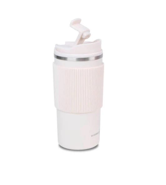 KORKMAZ A5539-3 FREEDOM PLUS KAHVE BARDAK BEYAZ - 2