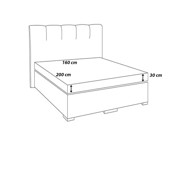 Çizgili Saten Yatak Çarşafı Lastikli 160x200 Yastık Kılıfı 50x70 Fitted Çift Kişilik Çarşaf Seti Pet - 5