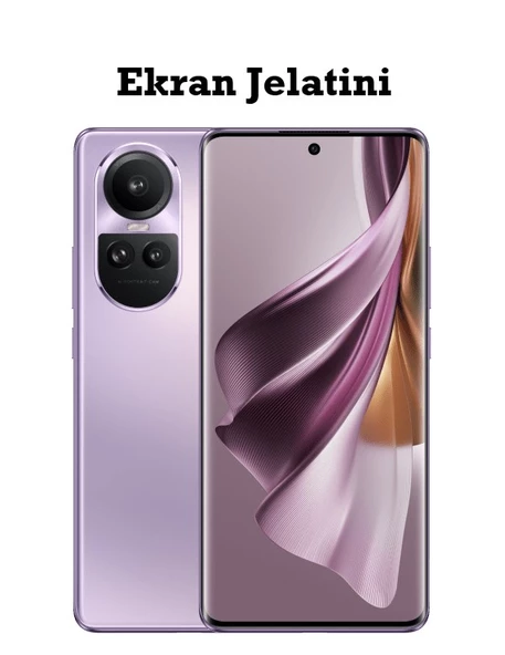Oppo Reno10 Pro 5G  Uyumlu Ön Body Şeffaf Ultra Ekran Koruyucu Nano Jelatin