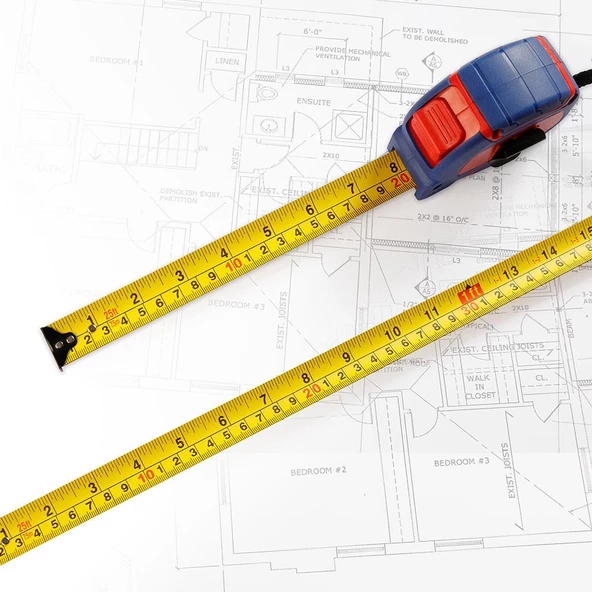 WORKPRO WP261010 7,5Mx25mm/25Ft. Naylon Kaplama Sarı Çelik Şerit Metre - 5