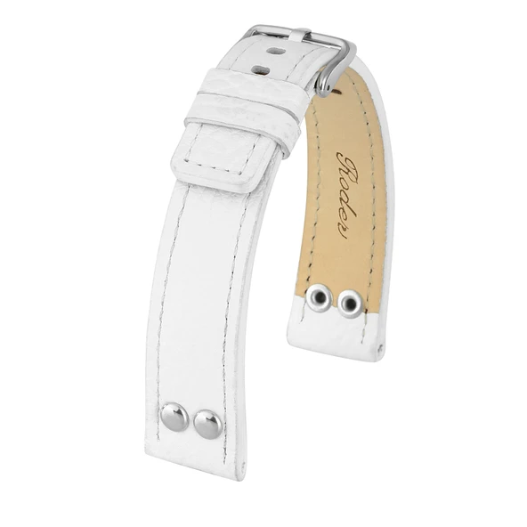 R4133S RODER DERİ KAYIŞ XL - BEYAZ