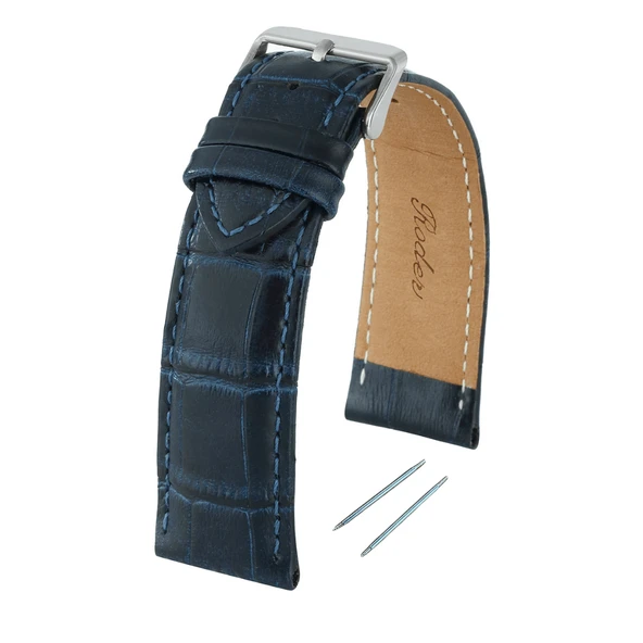 R4102S RODER DERİ KAYIŞ - LACİVERT - 4