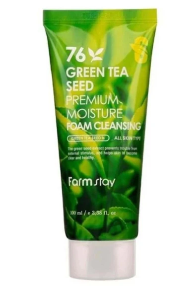 FARMSTAY,Farm Stay Green Tea Seed Premium Moist Cleansing Yeşi?l Çay Özlü Yüz Yikama Jeli?