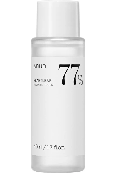 ANUA,Heartleaf 77% Soothing Toner Nem Cilt Işıltısı Toner 40 ml