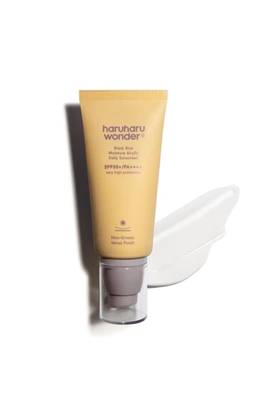 HARUHARU,wonder Black Rice Moisture Airyfit Sunscreen SPF50+ 50ml - Nemlendirici Airyfit Güneş Kremi