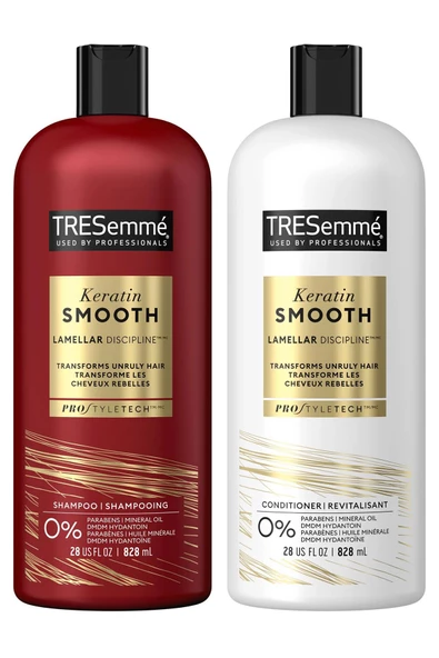 TRESemme Keratin Smooth Kabarma Karşıtı Şampuan ve Saç Kremi Set 2x828ML