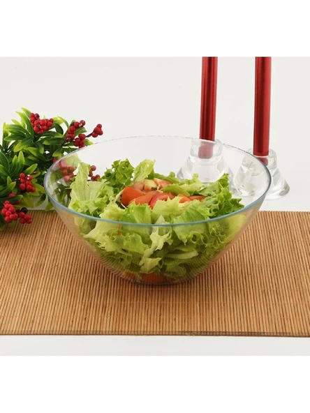Paşabahçe 10697 Iconic Cam Salata Kasesi 2950 cc 25 cm - 1