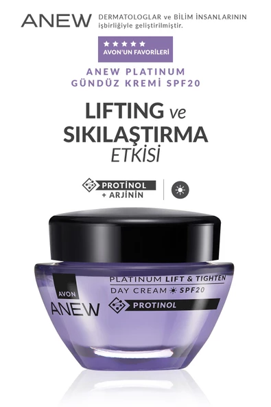 Avon Anew Platinum Gündüz Kremi SPF20