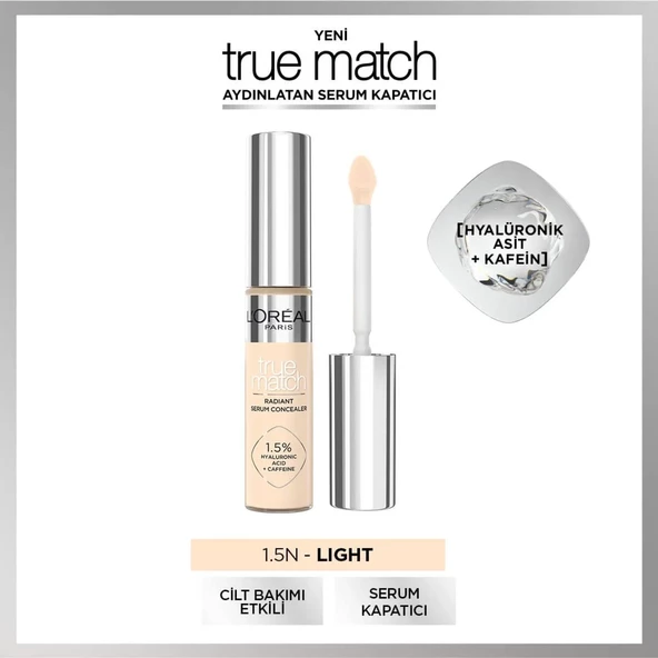 L'Oreal Paris True Match Aydınlatan Serum Kapatıcı - 1.5n 11 ml