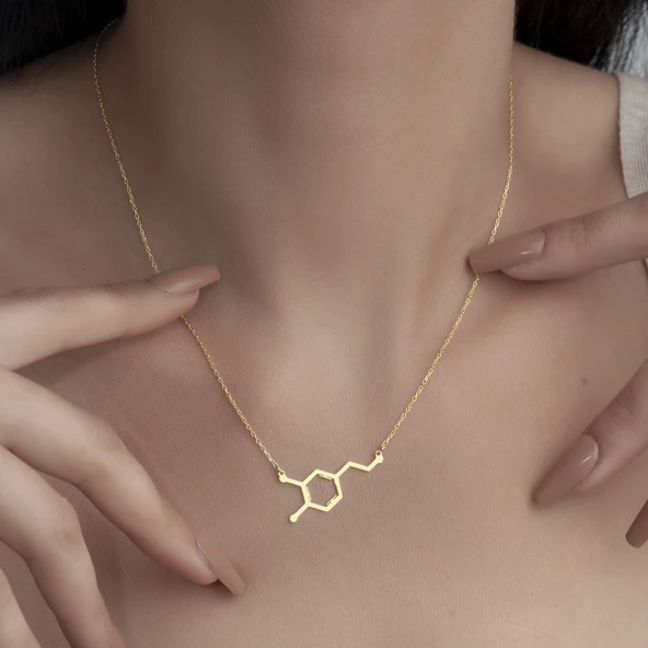 925 Ayar Gümüş Serotonin Kolye - Resim 11