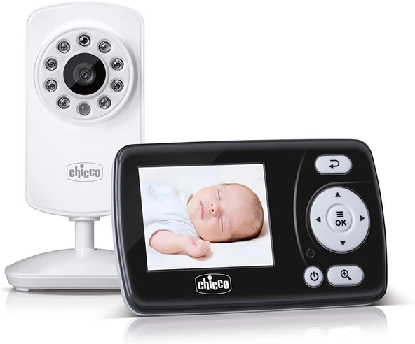 Chicco Video Bebek Monitörü Akıllı, Beyaz