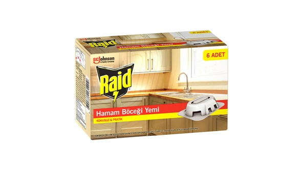 Raid Böcek Yemi 6'lı Haşere İlacı