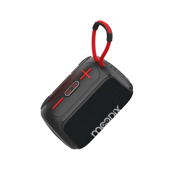 Moodix HO23T10 Bluetooth Hoparlör Siyah 5W IPX6 Suya Dayanıklı - 2