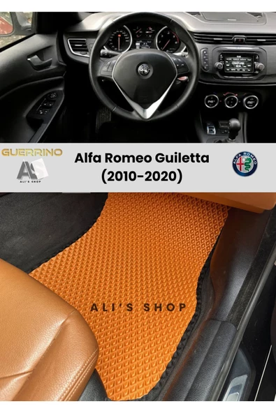 Guerrino Alfa Romeo-giulietta Için 2010-2020 Arası Araca Özel Yeni Nesil Eva Mat Oto Paspas Havuzlu Paspas ürün görseli