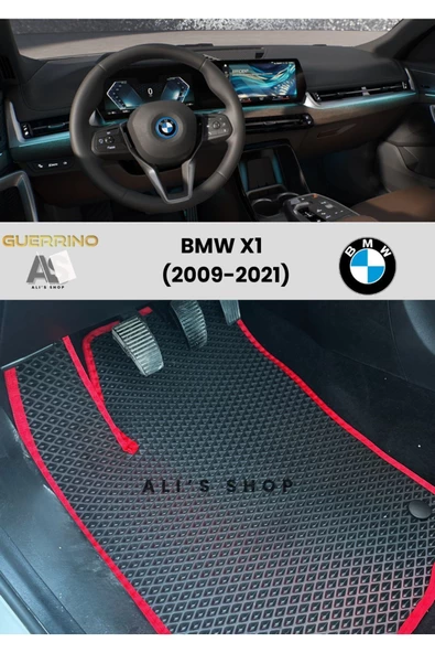 Guerrino BMW-X1 İÇİN 2009-2021 ARASI ARACA ÖZEL YENİ NESİL EVA MAT OTO PASPAS HAVUZLU EVA ARABA PASPASI