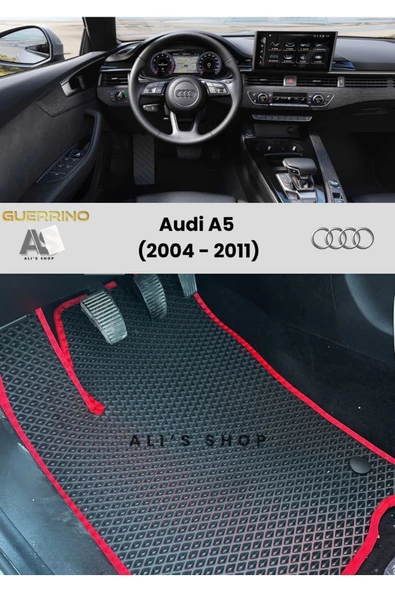 Guerrino Audi-a5 Için 2004-2011 Arası Araca Özel Yeni Nesil Eva Mat Oto Paspas Havuzlu Araba Paspası ürün görseli