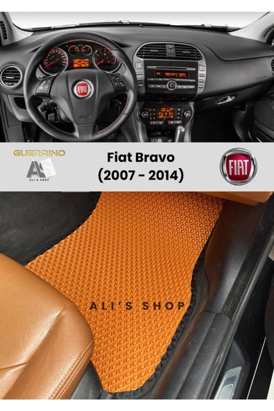 Guerrino Fiat-bravo Için 2007-2014 Arası Araca Özel Yeni Nesil Eva Mat Oto Paspas Havuzlu Eva Araba Paspası ürün görseli