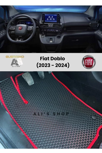 Guerrino Fiat-doblo Için 2023-2024 Arası Araca Özel Yeni Nesil Eva Mat Oto Paspas Havuzlu Eva Araba Paspası ürün görseli