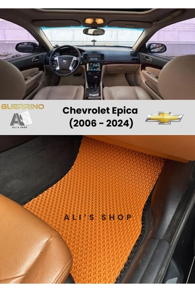 Guerrino CHEVROLET-EPİCA İÇİN 2006-2024 ARASI ARACA ÖZEL YENİ NESİL EVA MAT OTO PASPAS HAVUZLU ARABA PASPASI ürün görseli