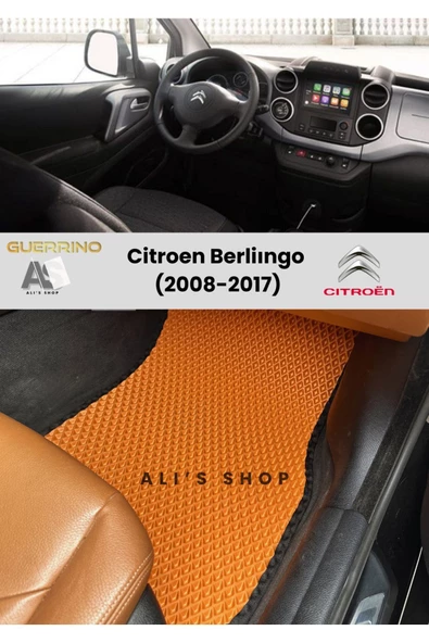 Guerrino Citroen-berlingo Için 2008-2017 Arası Araca Özel Yeni Nesil Eva Mat Oto Paspas Havuzlu Araba Paspas ürün görseli