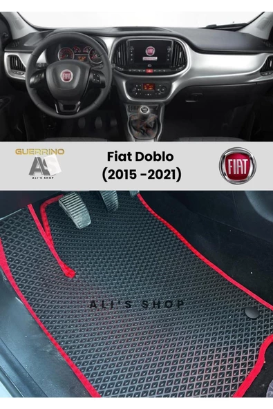 Guerrino Fiat-doblo Için 2015-2021 Arası Araca Özel Yeni Nesil Eva Mat Oto Paspas Havuzlu Eva Araba Paspası ürün görseli