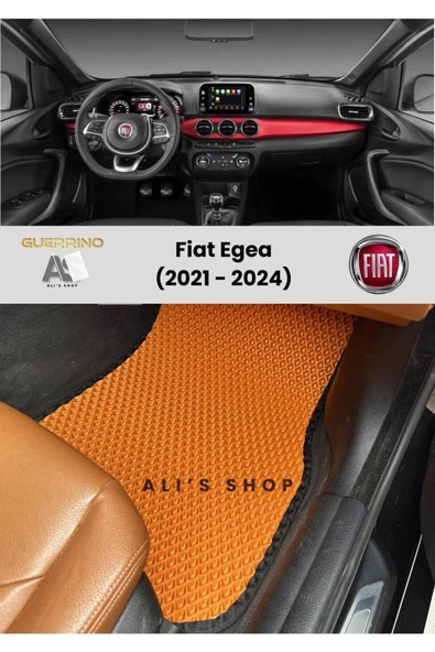 Guerrino Fiat-egea Için 2021-2024 Arası Araca Özel Yeni Nesil Eva Mat Oto Paspas Havuzlu Eva Araba Paspası ürün görseli