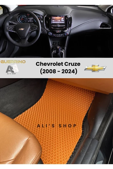 Guerrino CHEVROLET-CRUZE İÇİN 2008-2024 ARASI ARACA ÖZEL YENİ NESİL EVA MAT OTO PASPAS HAVUZLU ARABA PASPASI
