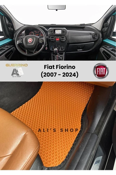 Guerrino Fiat Fiorino 2007-2024 Arası Araca Özel Yeni Nesil Eva Mat Oto Paspas Havuzlu Eva Araba Paspası ürün görseli