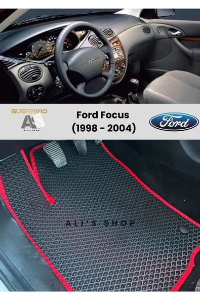 Guerrino FORD FOCUS 1998-2004 ARASI ARACA ÖZEL YENİ NESİL EVA MAT OTO PASPAS HAVUZLU EVA ARABA PASPASI ürün görseli