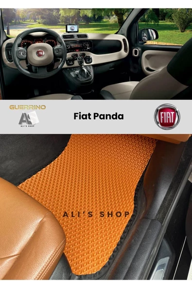 Guerrino Fiat-panda Için Aracınıza Özel Yeni Nesil Eva Mat Oto Paspas Havuzlu Eva Mat Paspas Araba Paspası ürün görseli
