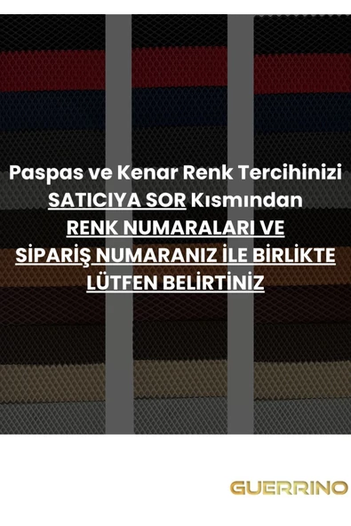 Guerrino BMW-4 SERİSİ İÇİN 2014-2024 ARASI ARACA ÖZEL YENİ NESİL EVA MAT OTO PASPAS HAVUZLU EVA ARABA PASPASI - Resim 5