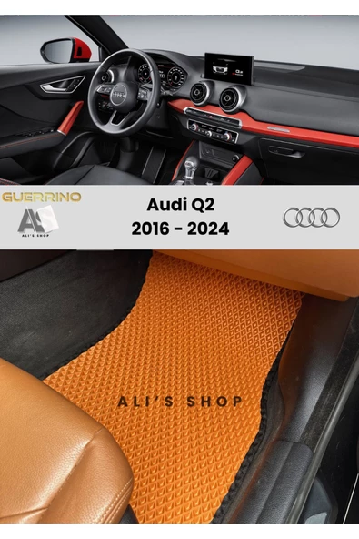 Guerrino Audi-q2 2016-2024 Arası Araca Özel Yeni Nesil Eva Mat Oto Paspas Havuzlu Araba Paspası ürün görseli