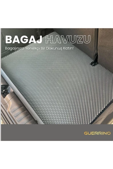 Guerrino MİNİ COOPER COUNTRYMAN 2017-2021 ARASI ARACA ÖZEL YENİ NESİL EVA MAT OTO BAGAJ HAVUZU - Resim 5
