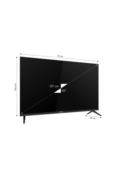 Strong ML50EW8000F 50’’ 127cm Ekran 4K Ultra HD Whale OS Smart TV - Dahili Uydu Alıcılı Ultra Ince Çerçev - 6