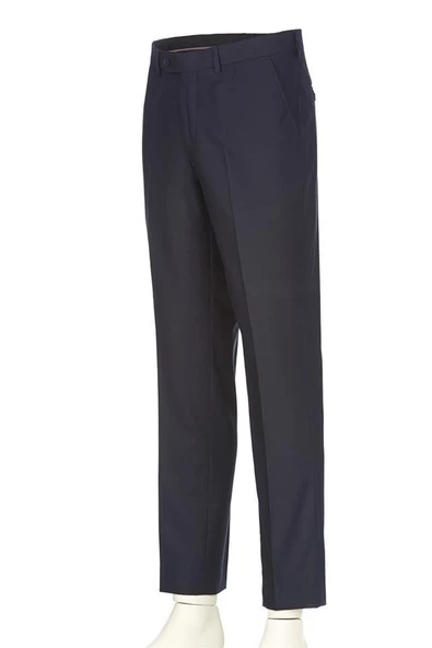 Lacivert Yandan Cepli Basic Comfort Fit Pantolon 1003190005
