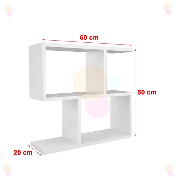 Modilayn KUM Yan Sehpa-Tezgah Üstü- Duvar Raf - 7