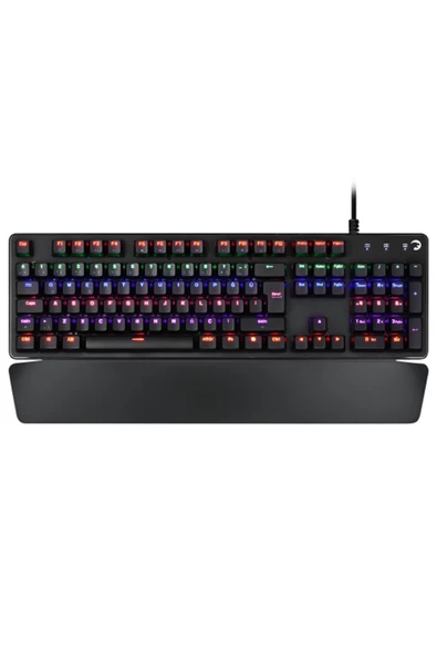 GamePower Calypso Rainbow Optik Mekanik Blue Switch Usb Gaming Klavye